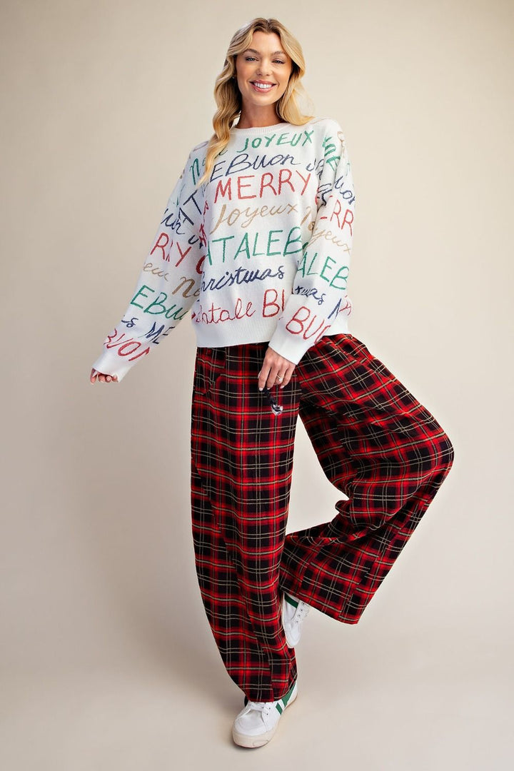Easel Holiday Sweater