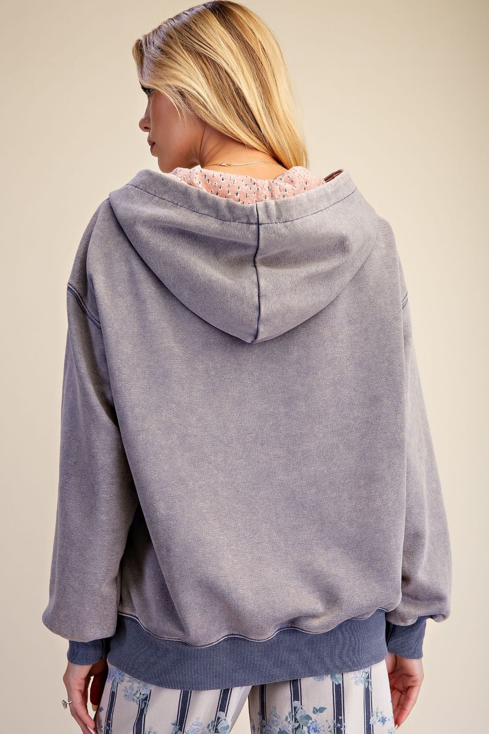 Easel Floral Patch Hoodie