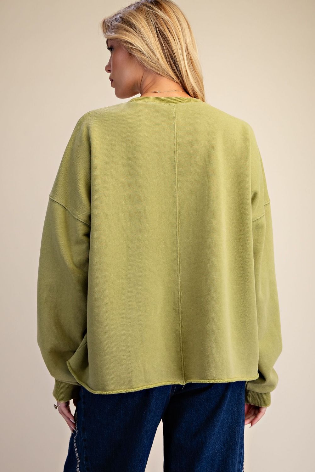 Easel Floral Pullover