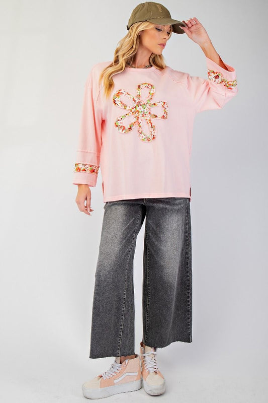 Easel Flower Patch Sweatshirt