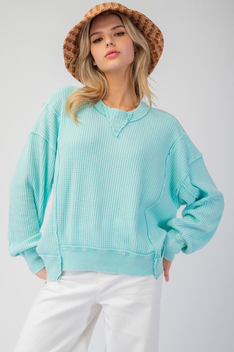 Easel Thermal Pullover