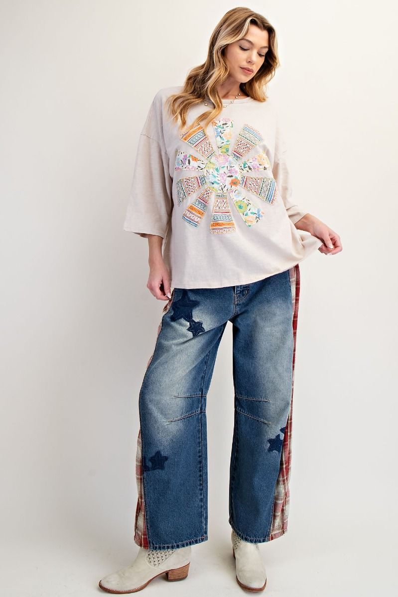 Easel Sunburst Tee