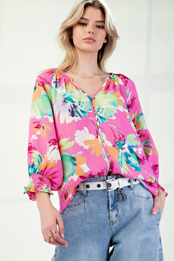 Easel Blink Blouse