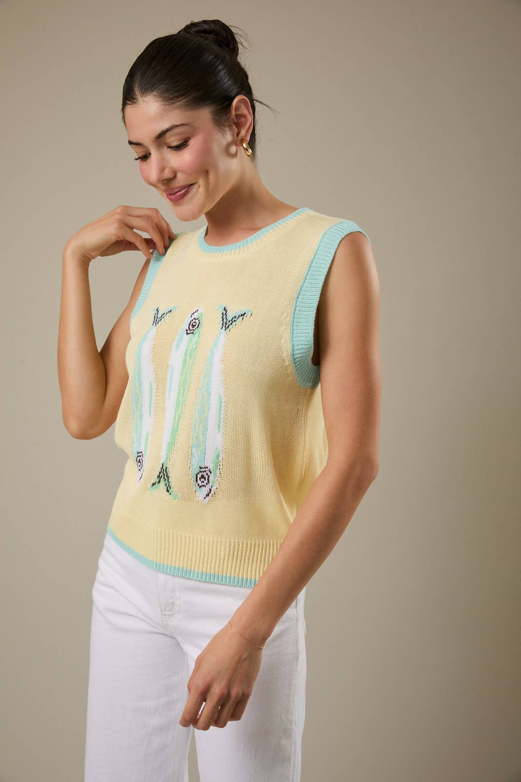 3 Fish Sweater Vest