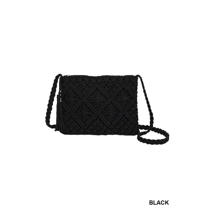 Bohemian Crochet Handbag