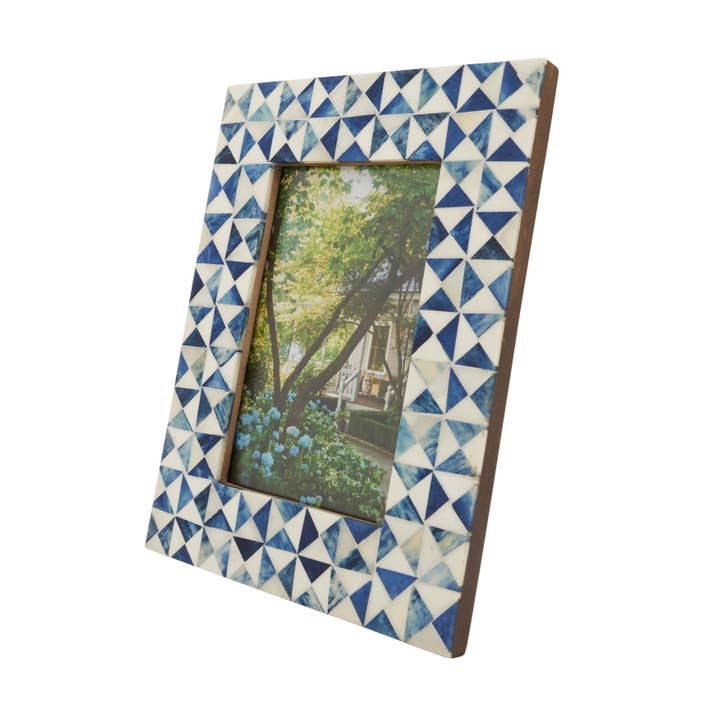 Geometric Tile Photo Frame