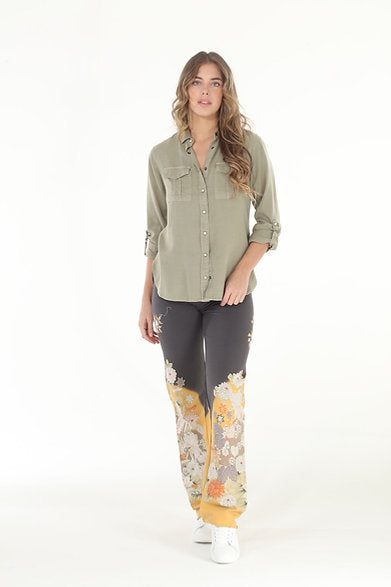 Pull on pant Chrysanthemum