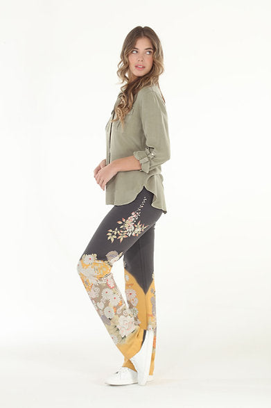 Pull on pant Chrysanthemum