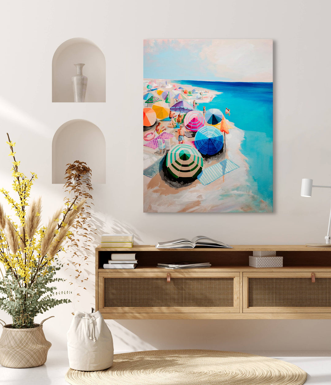 Coastal Breeze Stretched Canvas