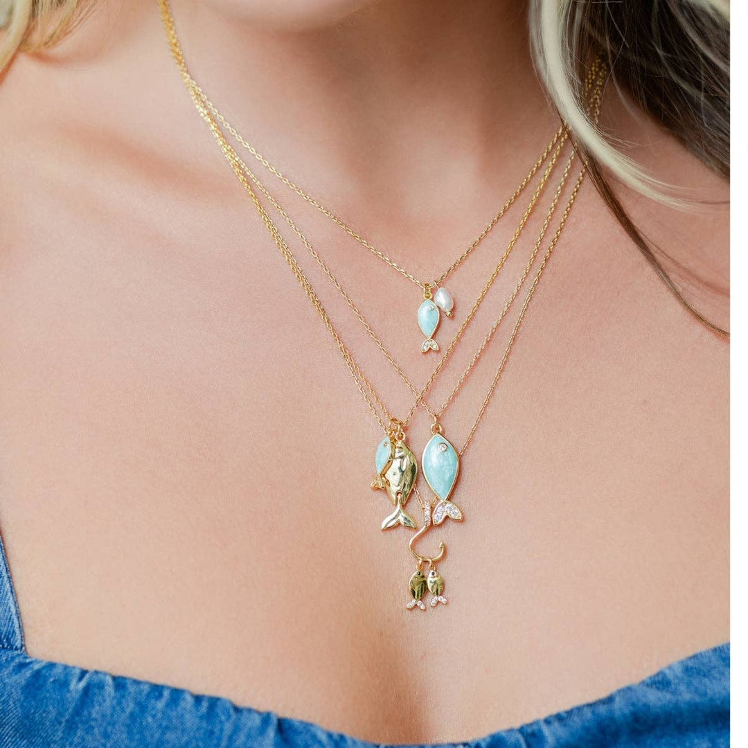 Enamel Icon Necklace