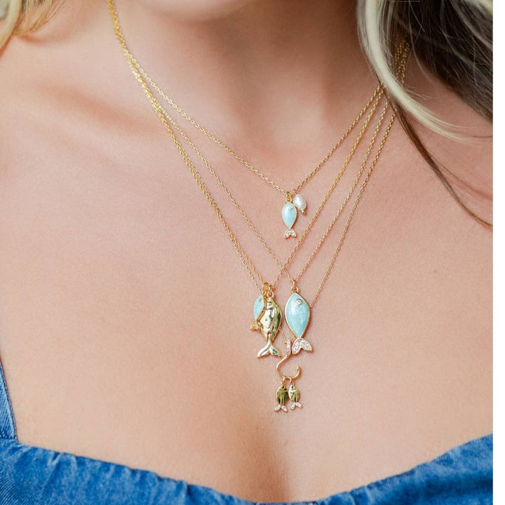 Enamel Icon Necklace