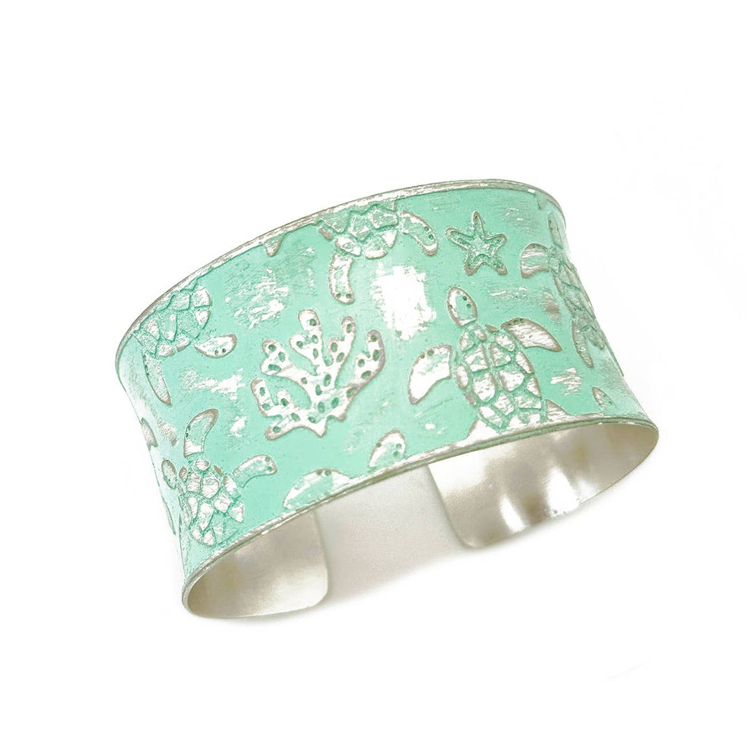 Handcrafted Patina Cuff Bracelet