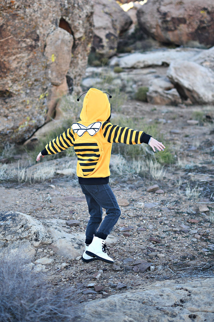 Buzz the Bee 3D Backpack Hoodie