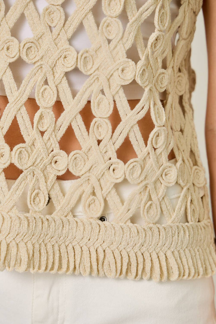 Mystree Crochet Top