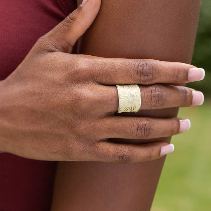 Handcrafted Patina Ring