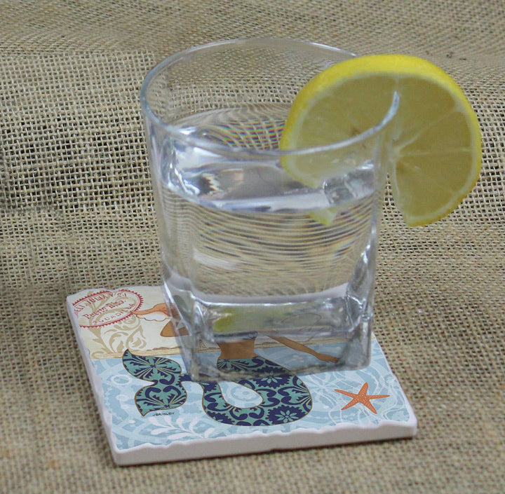 Counter Art Stone Coasters