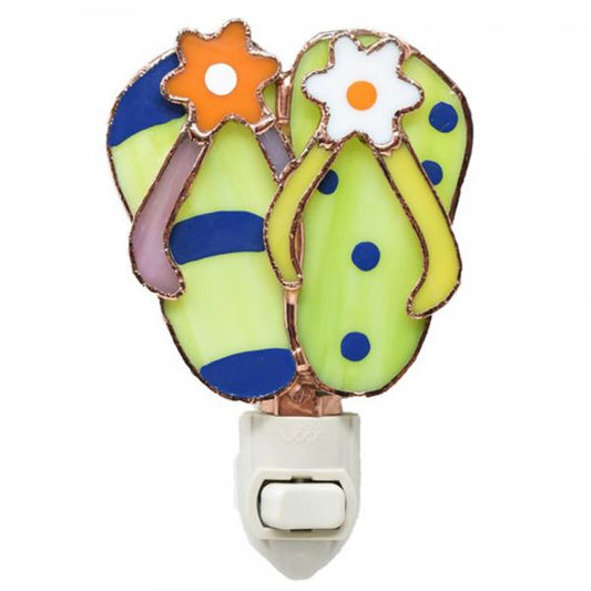 Nightlight Stained Glass Flip Flop