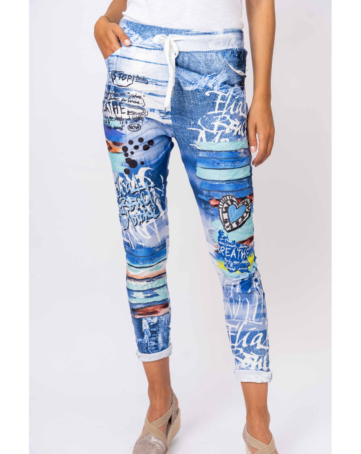 Look Mode printed Jegging