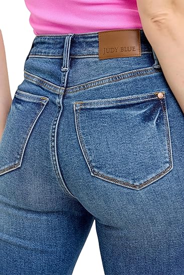 Judy Blue Mid Rise Kick Flare