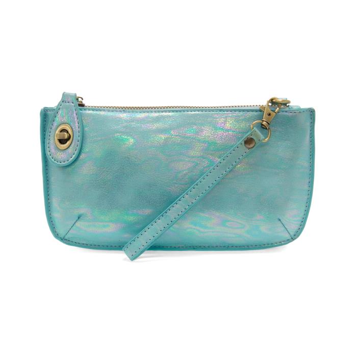 Holographic Mini Crossbody Wristlet