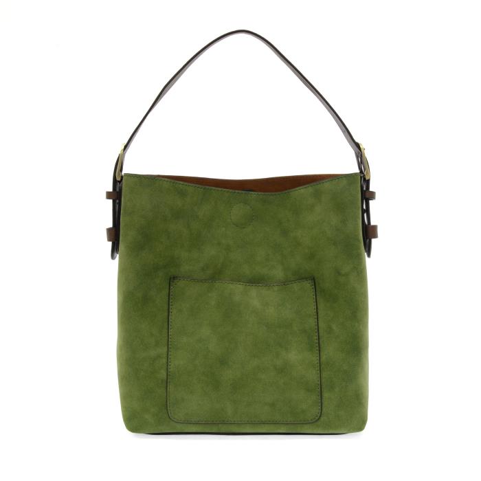 Joy Hobo Faux Suede Handbag