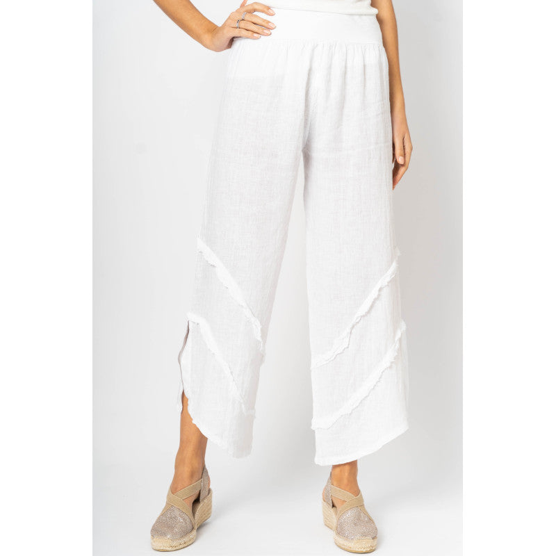 Look Mode Linen soft waist pant