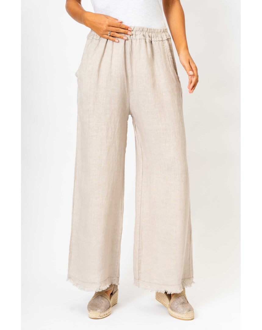 Look Mode Raw Edge Pant