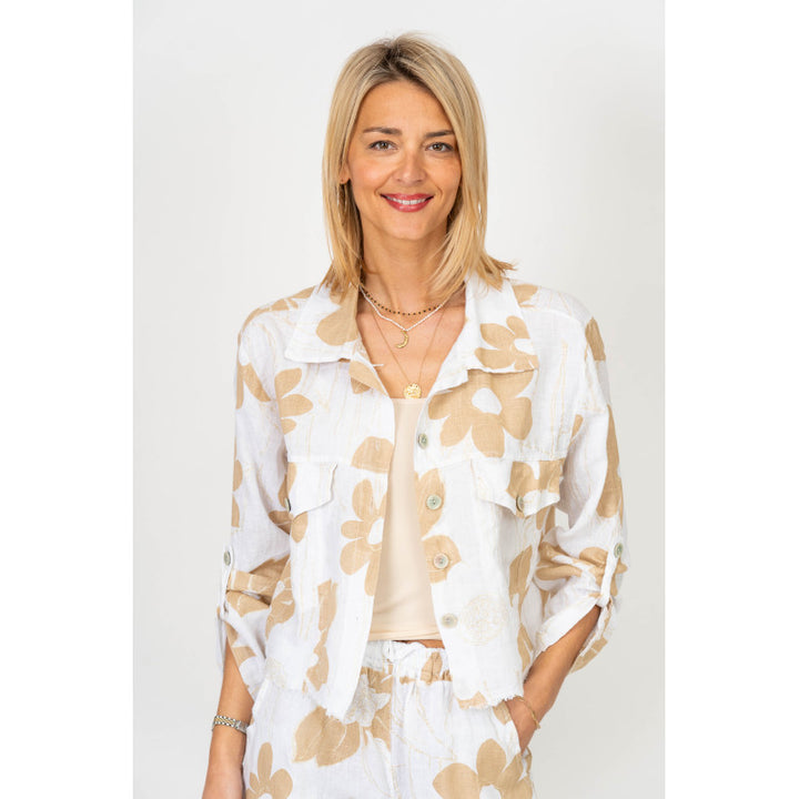 Look Mode Flower jacket