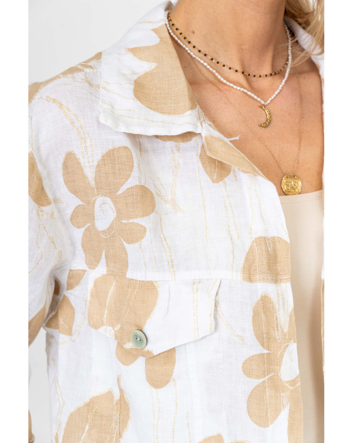 Look Mode Flower jacket
