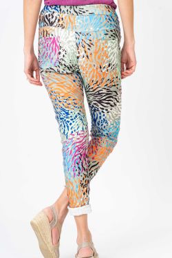 Look Mode Zebra Jegging