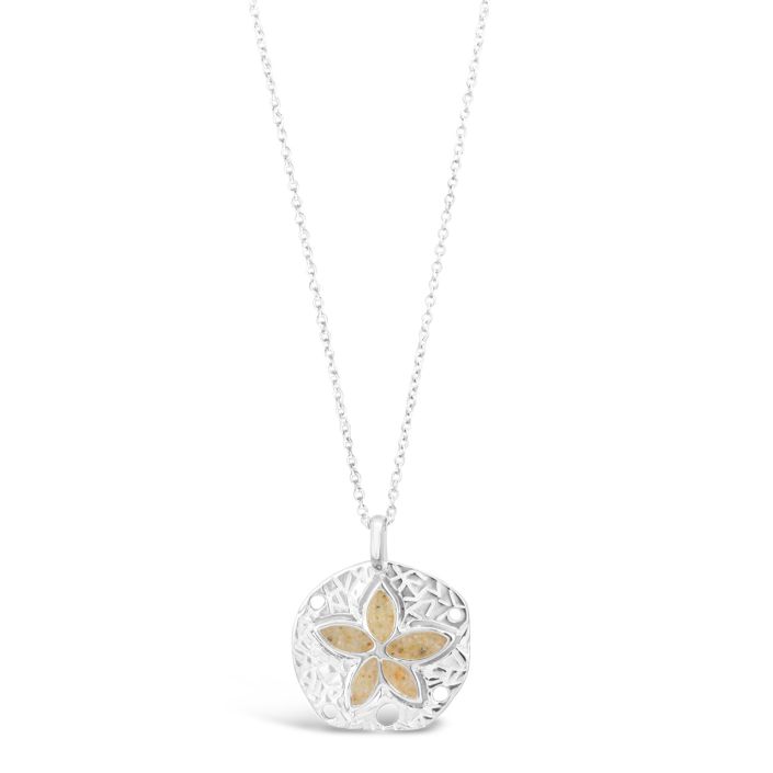 Natural Sand Dollar Necklace - Petite (FMB Shells)