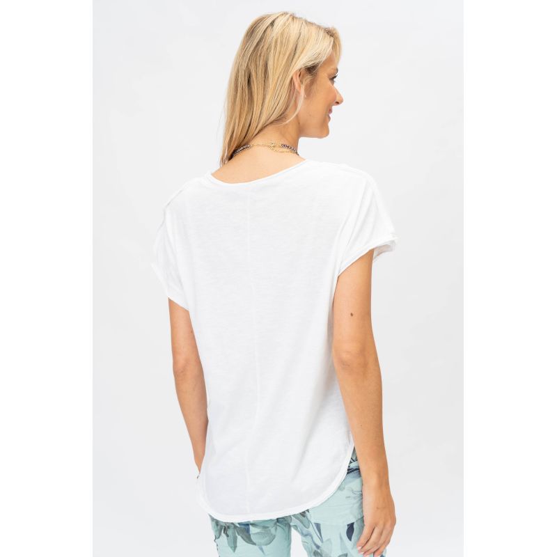 Look Mode Sequin Pocket Tshirt
