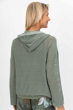 Look Mode Mesh Hoodie