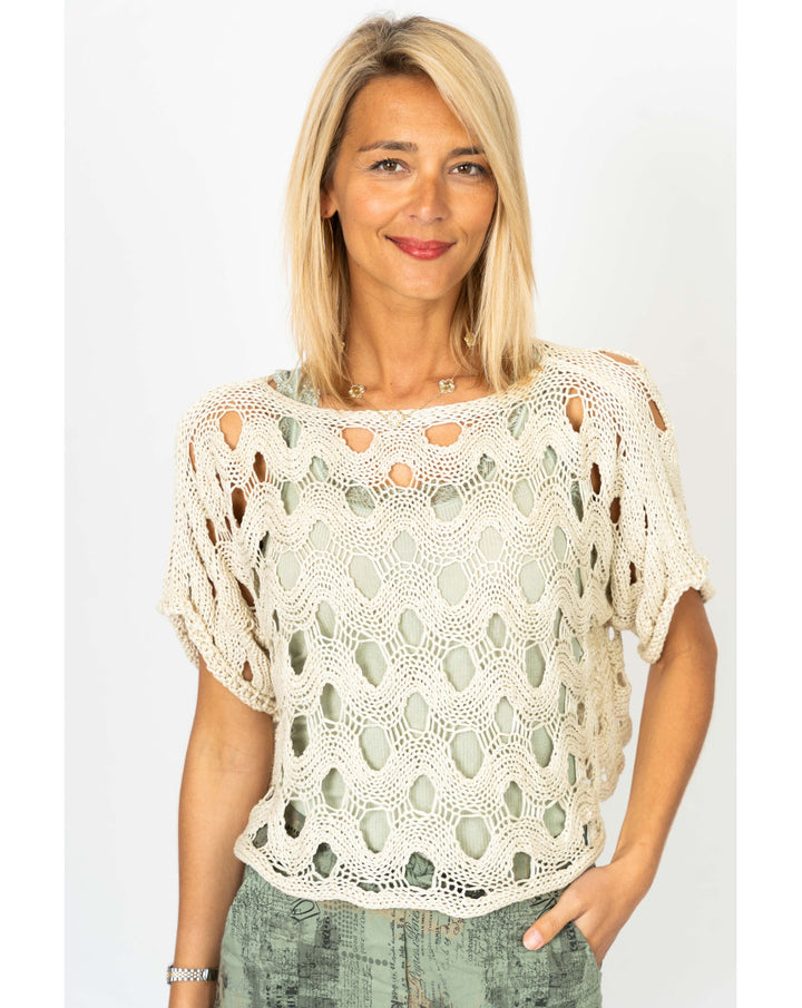 Look Mode Wave Sweater