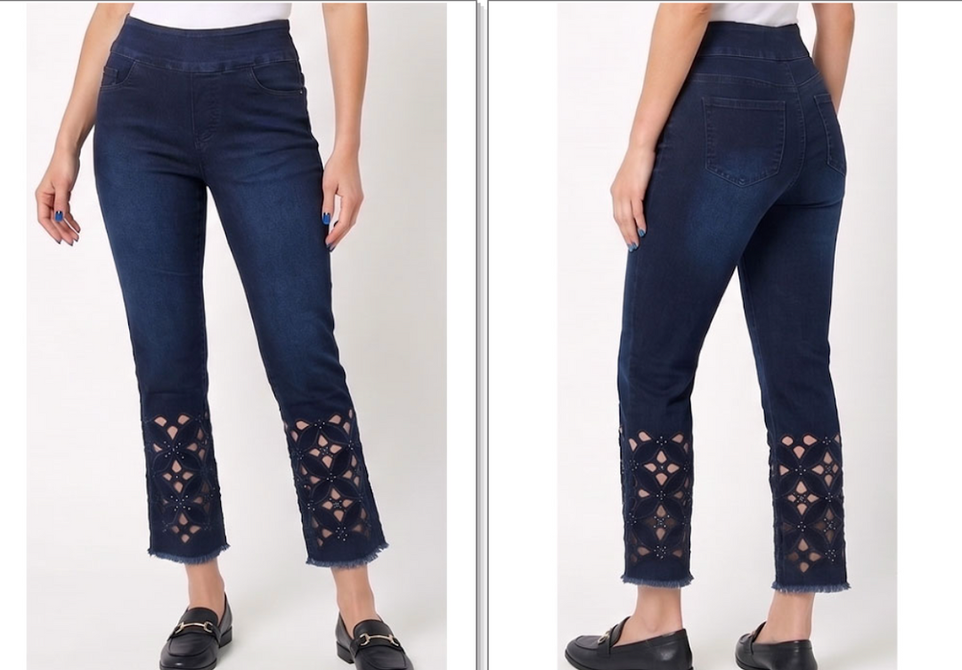 Ethyl Embroidered Jean
