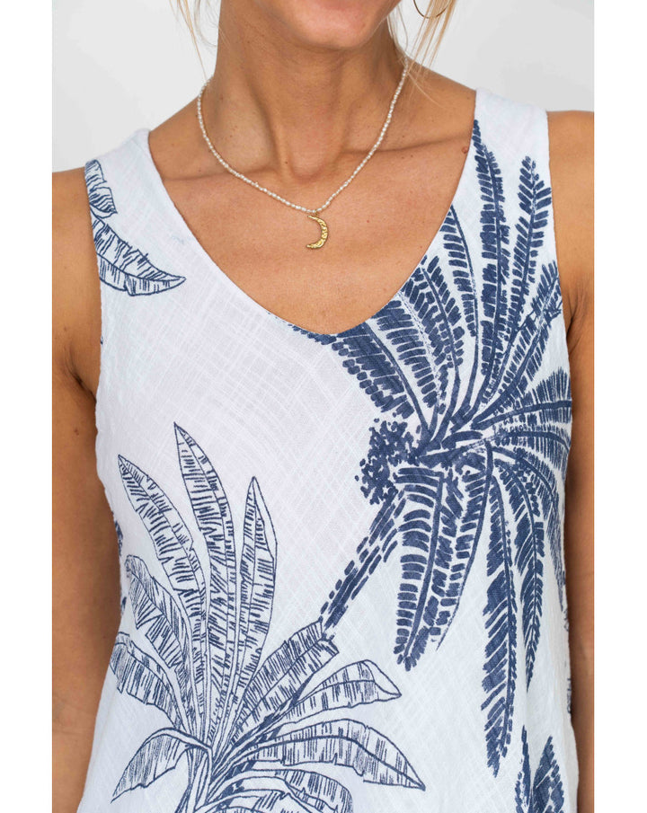 Look Mode Tropical Dress