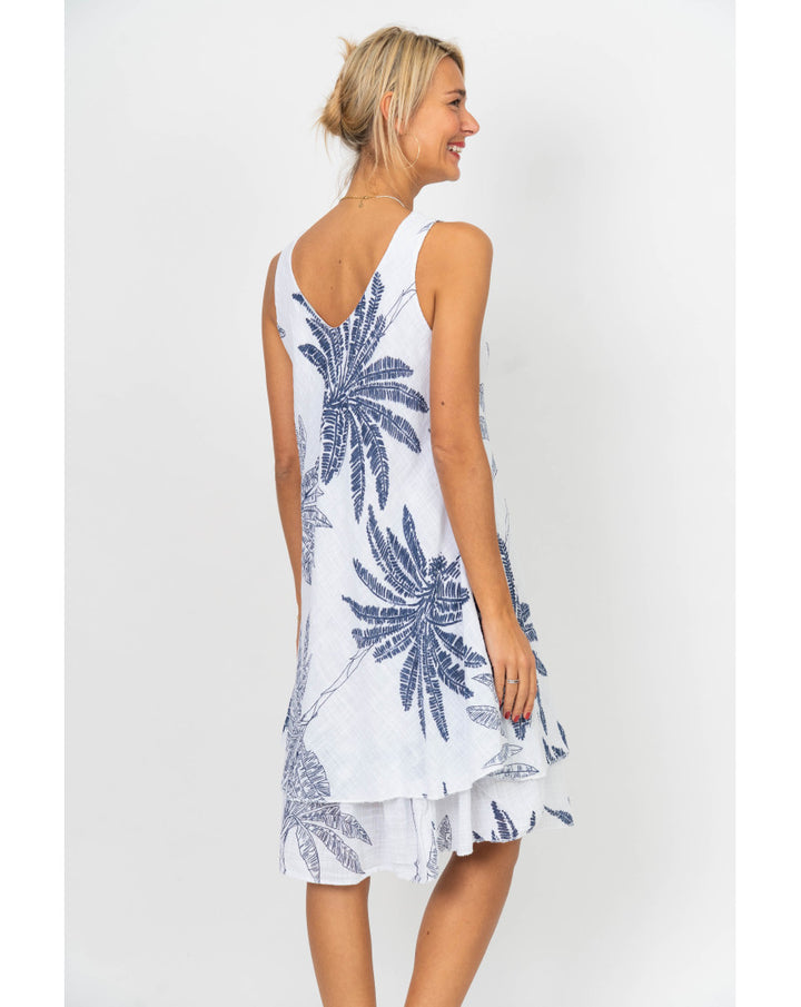 Look Mode Tropical Dress