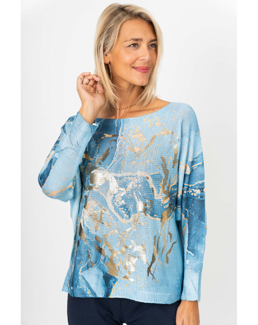 Look Mode Batwing Sweater