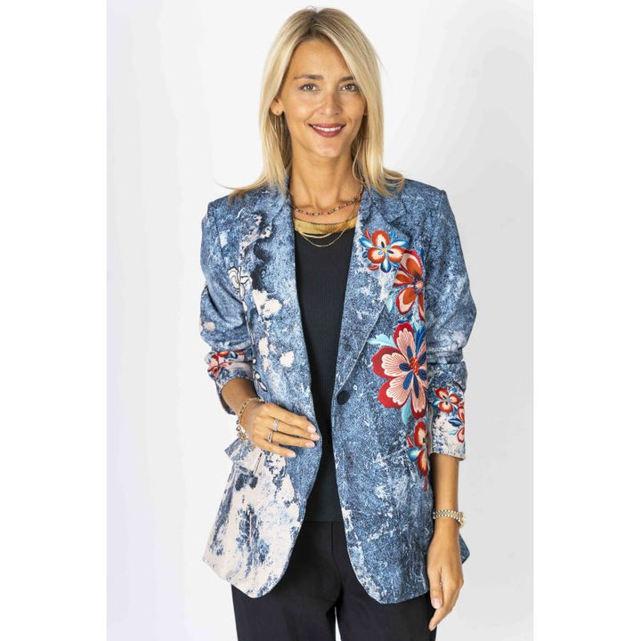 Look Mode Printed Blazer