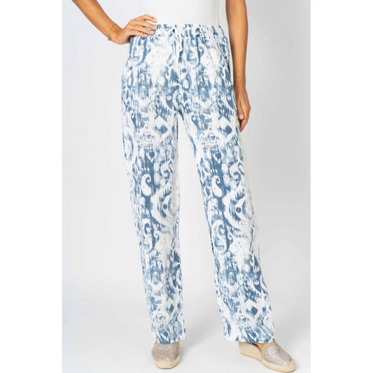 Look Mode Printed linen pant