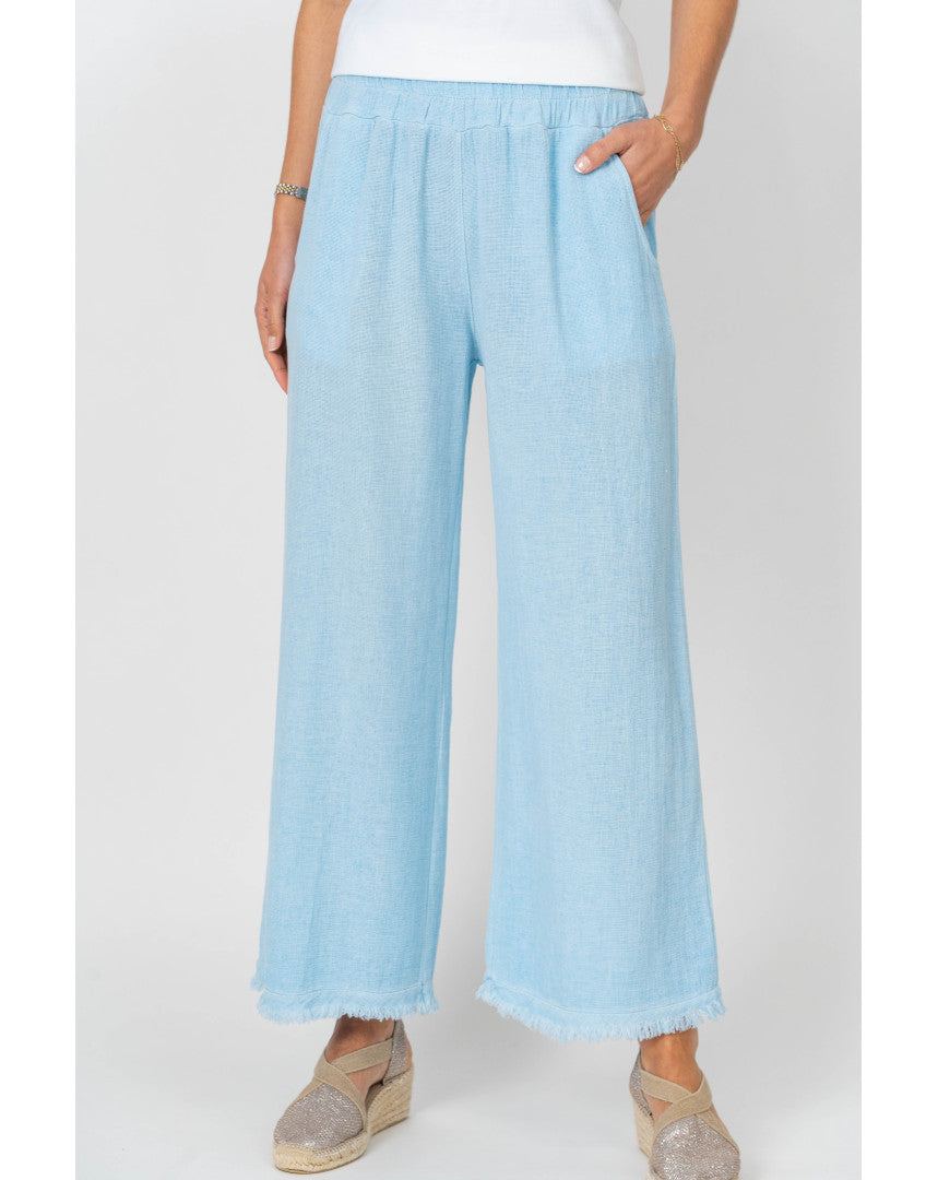 Look Mode Raw Edge Pant