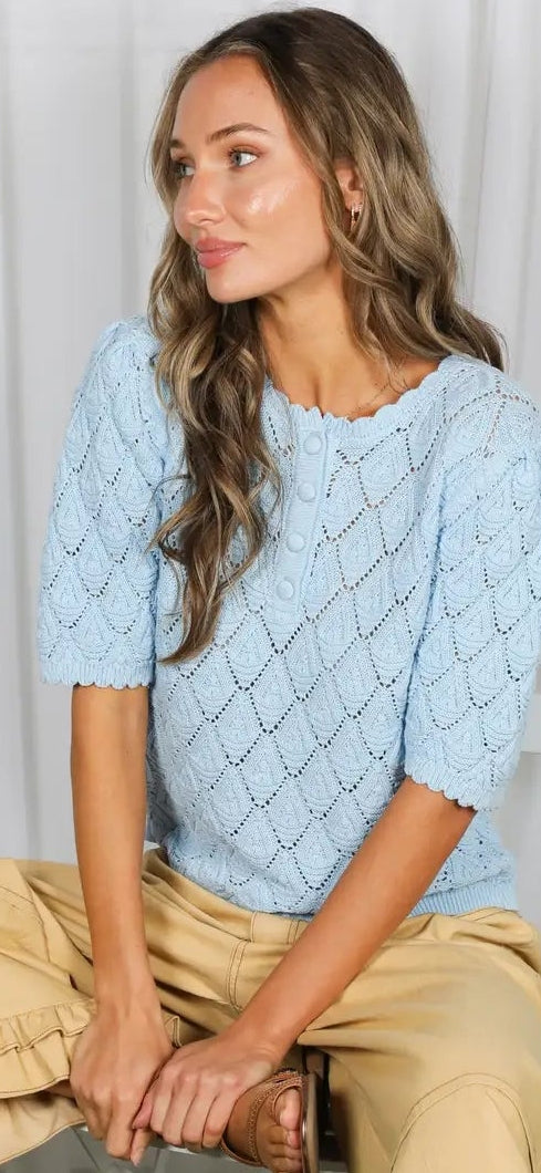 Knitted Retro Sweater