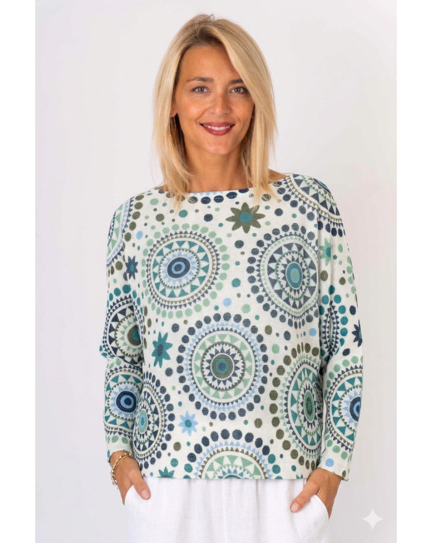 Look Mode Batwing Sweater