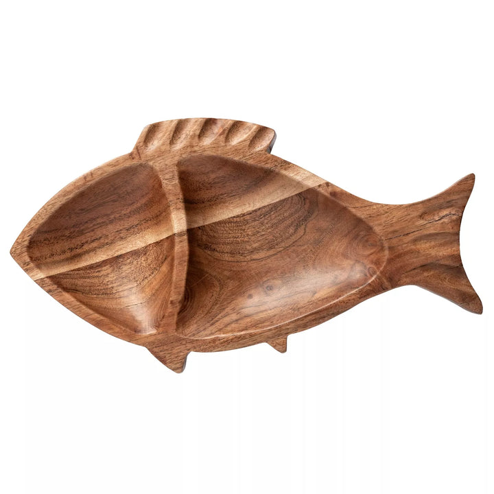 Karma Wood Fish Serving Tray