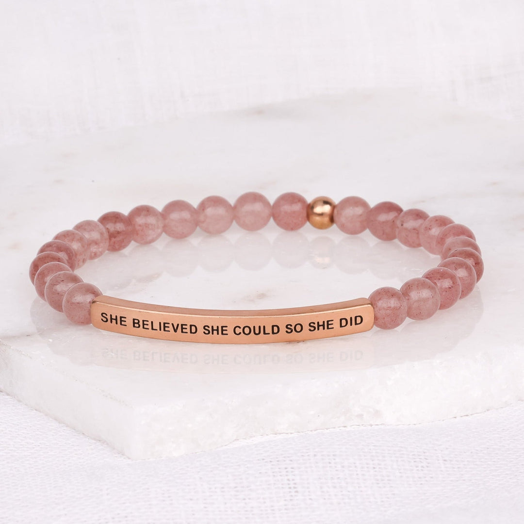 Inspiration Bracelet She Believed