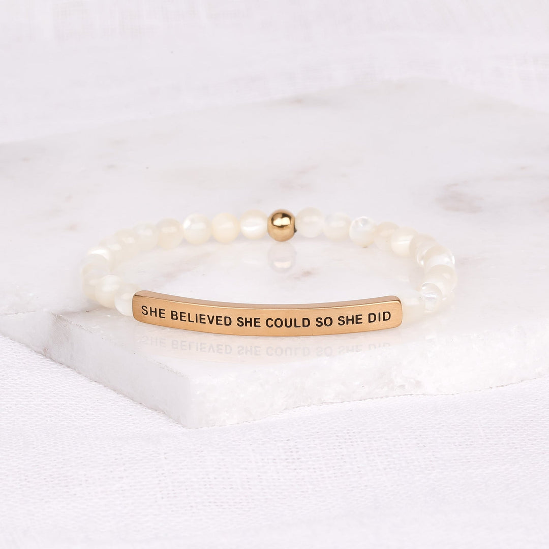 Inspiration Bracelet She Believed