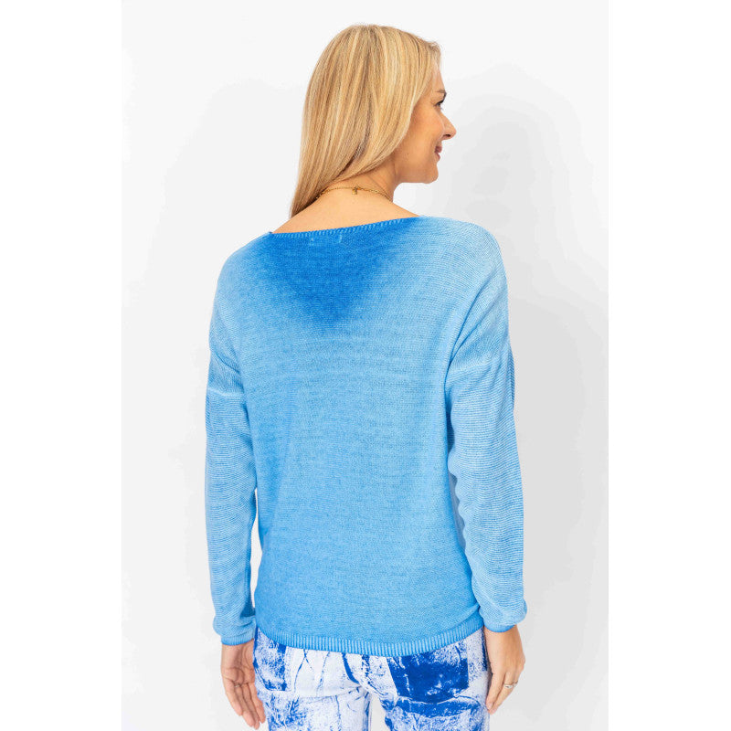 Shimmer V Neck Light Sweater