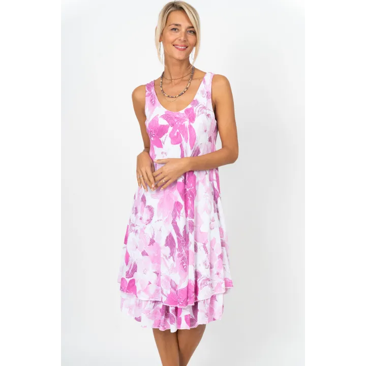 Look Mode Tropical Dress