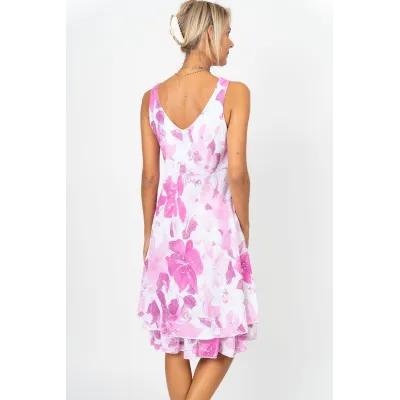 Look Mode Tropical Dress