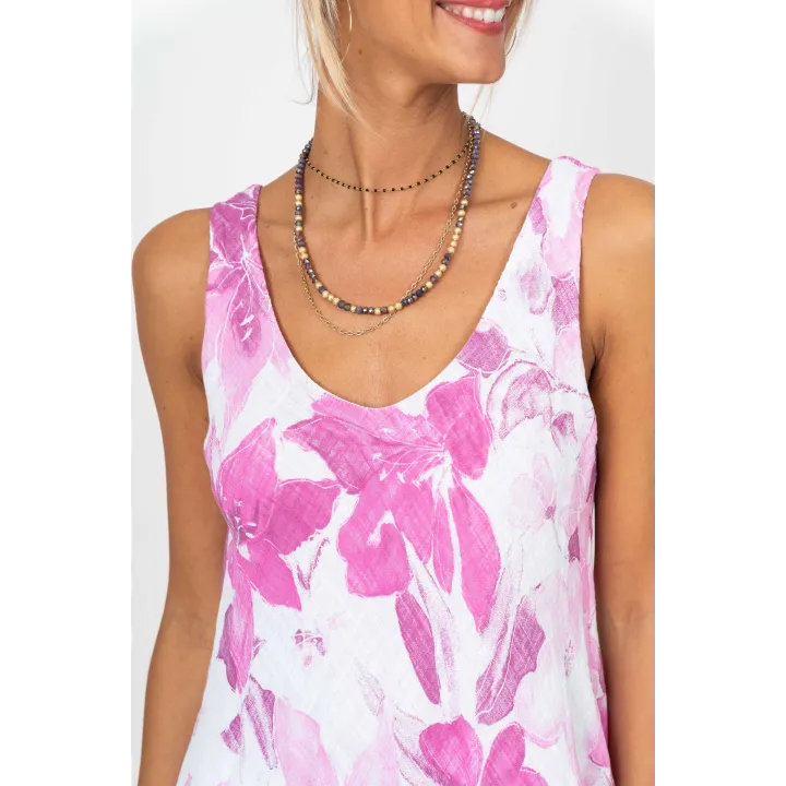 Look Mode Tropical Dress